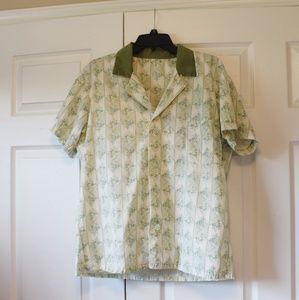 Vintage Floral Blouse